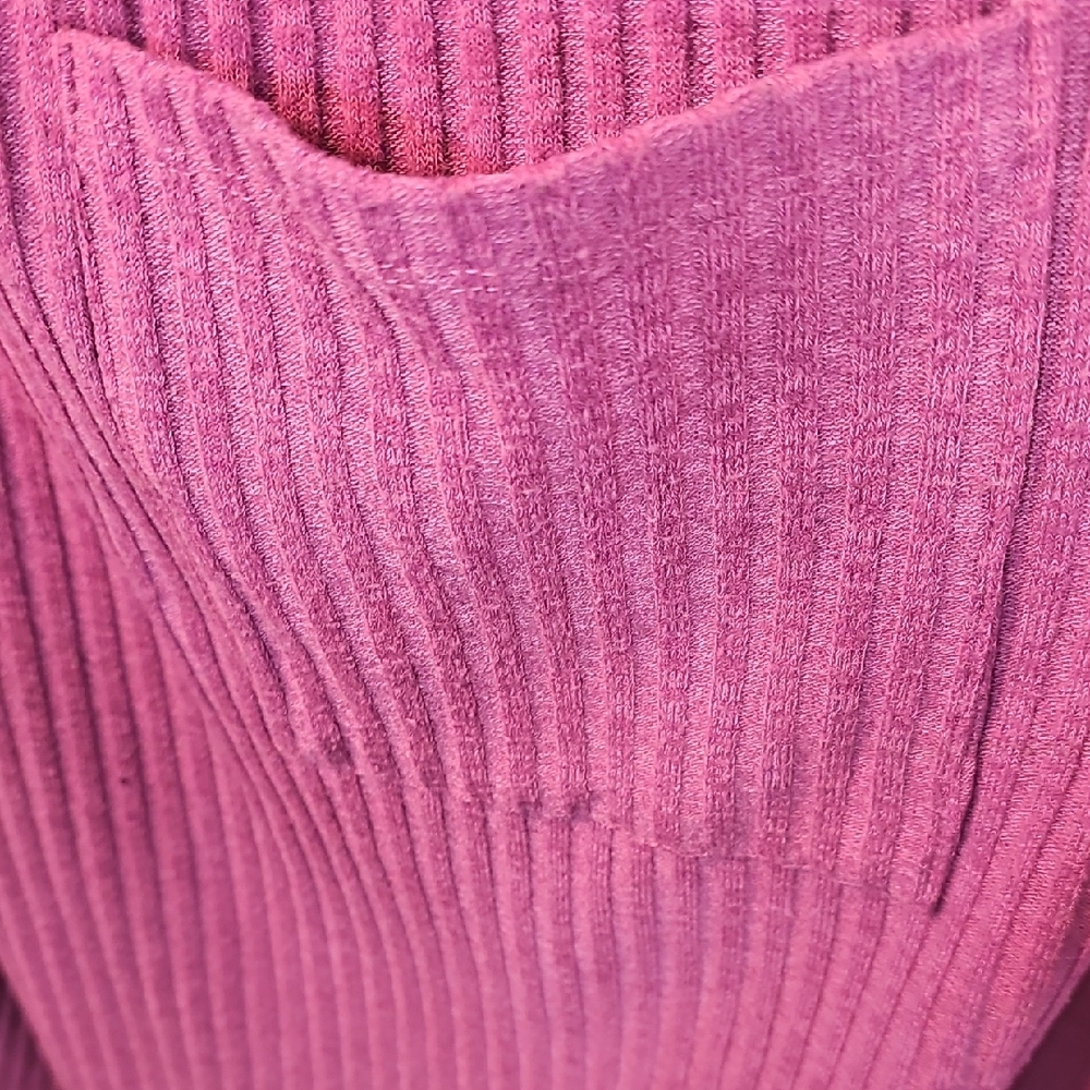 LuLaRoe Purple Ribbed Open Cardigan - Picture 7 of 11